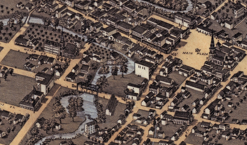 Illustration for article titled America's Biggest Cities, Back When They Were Tiny Villages